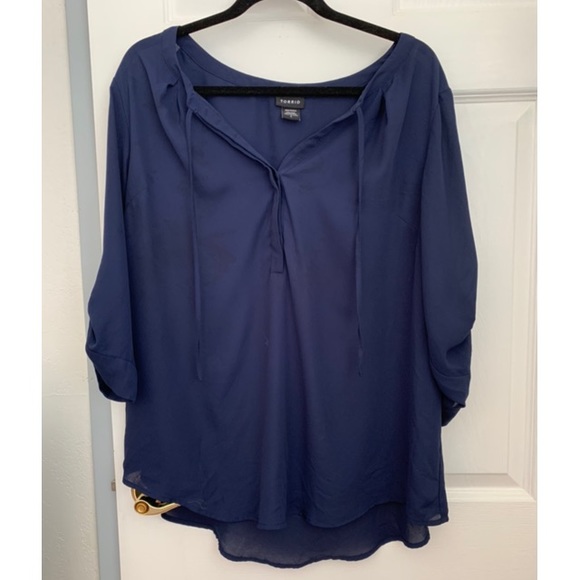 torrid Tops - Torrid Long Sleeve Blouse